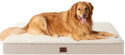 Produktbild von Orthopädische Hundematratze für große Hunde XL, Waschbar, weiches Hundekissen, Hundematratze für den Hundebett, Kameelhaar