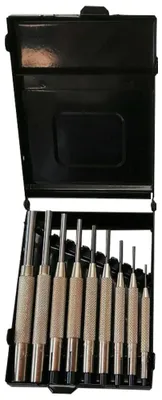 Produktbild von Dönges Splinttreiber-Satz mit Führungshülse, 9-teilig, 0,9-5,90 mm
