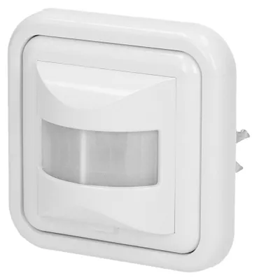 Immagine prodotto di Rilevatore di movimento da incasso - 9 m - 160° - 500 W - IP20 - Per illuminazione LED