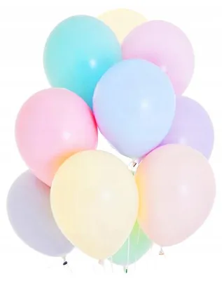 Produktbild von Kräftige Pastellballons 27cm Pastell Mix 50 Stk.