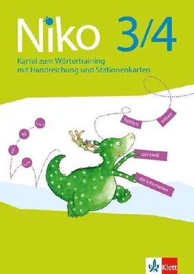 Produktbild von Niko. Kartei zum Wörtertraining mit Handreichungen und Stationenkarten. 3./4. Schuljahr