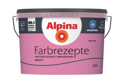Produktbild von Alpina Farbrezepte Party Pink matt 2,5 Liter