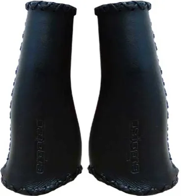 Produktbild von Ergotec Lenkergriffe MONACO Leder/Kraton, Paar, 135/135mm, schwarz