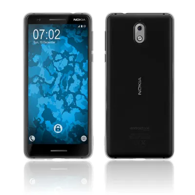 Produktbild von PhoneNatic Case kompatibel mit  Nokia 2.1 - Crystal Clear Silikon Hülle transparent Cover
