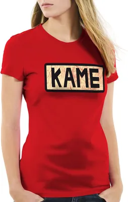 Produktbild von style3 KAME Goku Damen T-Shirt, Farbe:Rot, Größe:M