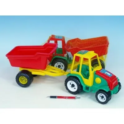Produktbild von Traktor mit Schleppplastik 52cm