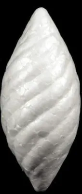 Productafbeelding van Styrofoam dennenappels, 8,9 cm, 12 stuks