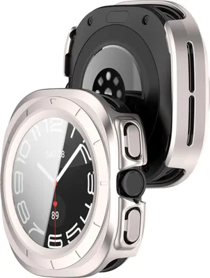 Produktbild von Etui ze szkłem do zegarka Bizon Case+Glass Watch do Galaxy Watch Ultra 47 mm, przezroczyste