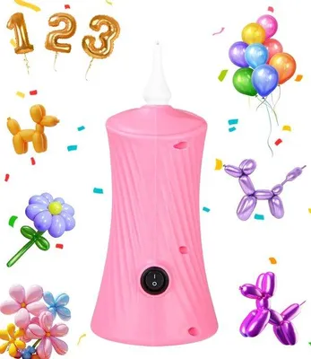 Image de Pompe à air électrique pour divers types de ballons et décorations de fête