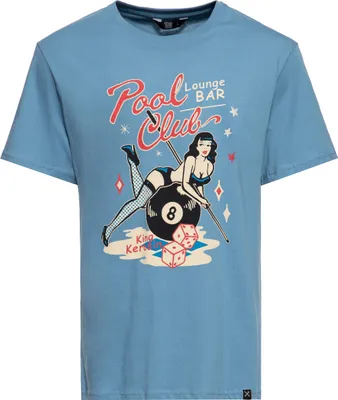 Produktbild von King Kerosin T-Shirt - Pool Club Smoke Blue 5XL