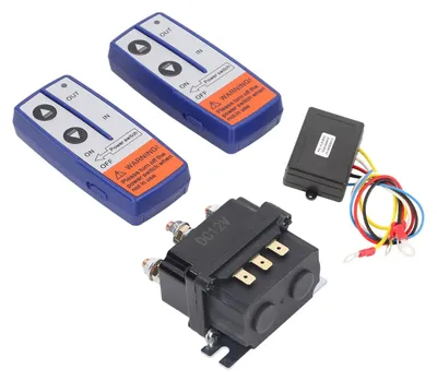 Produktbild von 12V 250A Industrierelais mit Fernbedienung, inklusive 2 Fernbedienungen
