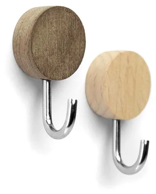 Produktbild von Magnethaken Set aus Holz 2 Stück