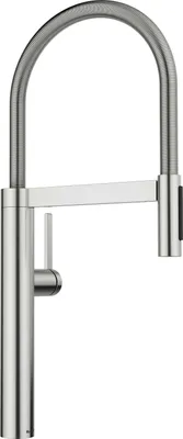 Immagine prodotto di Blanco miscelatore da cucina con doccetta CULINA-S II acciaio inox spazzolato 527463