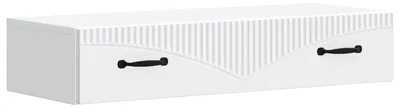 Image de Table d'appoint murale Blanc 87,5 x 34,5 x 17 cm