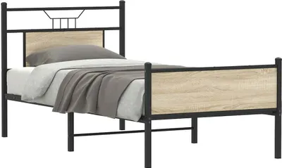 Immagine prodotto di Giroletto senza Materasso Rovere Sonoma 90x190 cm in Truciolato