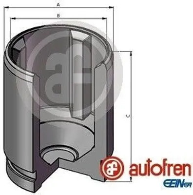Produktbild von AUTOFREN SEINSA Bremssattel-Kolben für MITSUBISHI OUTLANDER III (GGW, GFW, ZJ) 40mm Stahl
