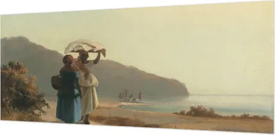 Produktbild von Selbstklebende Wandtapete - Dekorative Tapete für Wohnzimmer - Klebefolie für Wandbilder - Tapetenfolie für Wanddekoration - 208x146 cm - Ein Spaziergang am Meer