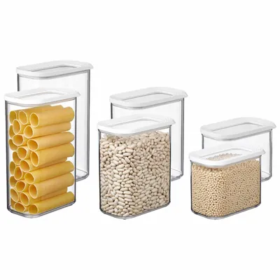 Produktbild von Mepal MODULA Vorratsdosen 6er Set weiß