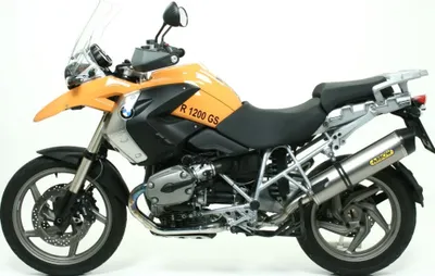Immagine prodotto di Marmitta slip-on ARROW maxi race-tech titanio e fondello per BMW R 1200 gs adventure