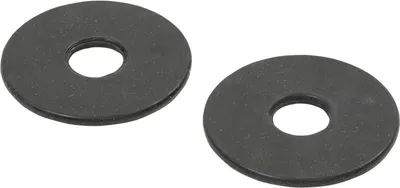 Produktbild von Shires - Silikon Gebissscheiben 2er-Pack ER487 (Einheitsgröße) (Schwarz)
