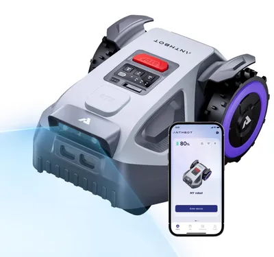 Image de Tondeuse robot NetRTK 4G - Portée de 1000 m² - Largeur de coupe de 20 cm