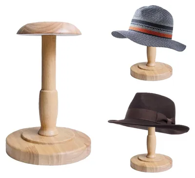 Produktbild von Omgoods – Holzständer für Hüte, ideal zur Dekoration und Präsentation