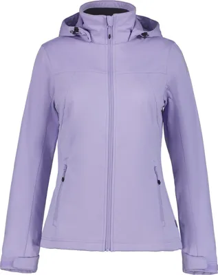Produktbild von Icepeak Boise Softshelljacke für Damen leicht Wasserabweisend, Farbe:Flieder, Größe:44