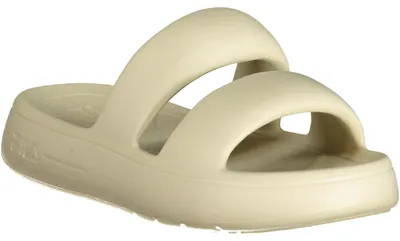 Produktbild von Bequemer Damen-Pantoffel: Beige Ciabatta mit kontrastierenden Details