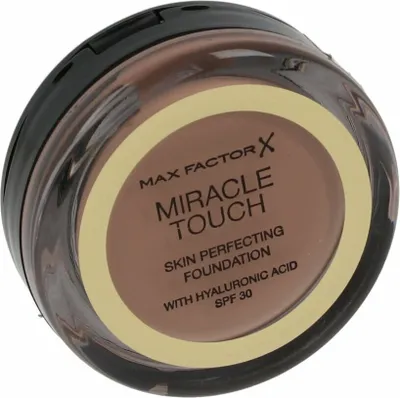 A top-down view of a jar of foundation.
