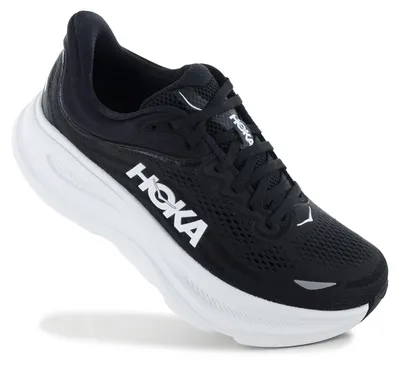 Produktbild von HOKA Bondi 9 W - Damen Laufschuhe Running Schuhe Schwarz 1162012-BWHT , EU 40 2/3 US 8.5