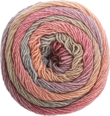 Produktbild von Pro Lana Diamant Farbverlaufsgarn 150g rosa grau 93