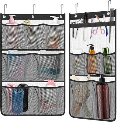 Produktbild von Famanu Duschorganizer Set 2-teilig mit Haken - platzsparend