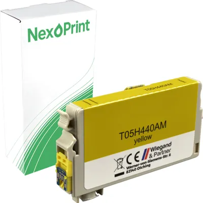 Produktbild von Druckerpatrone kompatibel zu Epson C13T05H440 405XL yellow Workforce Pro WF-4820, Epson WF-4830, Epson WF-4835, Epson WF-7840