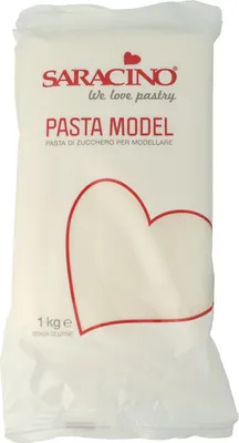 Produktbild von Saracino Modellierpaste Weiß 1 kg