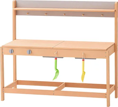 Immagine prodotto di Cucina da gioco in legno per esterni Set da gioco per bambini Set da gioco di finzione