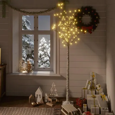 Zdjęcie produktu dla Maison Exclusive - Choinka świąteczna, 200 diod LED, 1,8 m, ciepła biel, do użytku wewnątrz i na zewnątrz