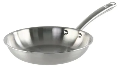 Obrázek produktu pro KAMBERG - Pánev, průměr 28 cm, nerezová ocel 18/10, třívrstvá – bez PFAS – vhodná pro všechny typy sporáků