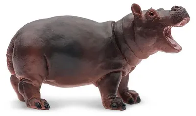 Produktbild von Safari Ltd Flusspferd Babyfigur Braun From 3 Years Kinder Braun From 3 Years