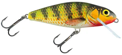 Produktbild von Salmo Perch Wobbler , Salmo Farben:Holo Perch, Länge/Gewicht/Laufverhalten/Tauchtiefe:12cm / 36g / schwimmend / 2.0-4.0m