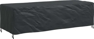 Immagine prodotto di vidaXL Copridivano nero a tinta unita 270 x 110 x 70 cm 210D