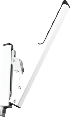 Produktbild von Handhebel FL 190, Hub 58 mm, Aluminium einbrennlackiert RAL 9016, 1 Stk