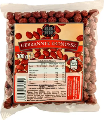 Produktbild von agilus dragees Gebrannte Erdnüsse dragiert 300g