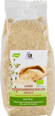Obrázok produktu pre Avitale psyllium husks indické organické, 500 g husks
