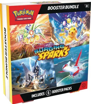 Immagine prodotto di TCG Scarlet & Violet Booster Bundle di Scintille Impennate 191-85991 OVP danneggiato