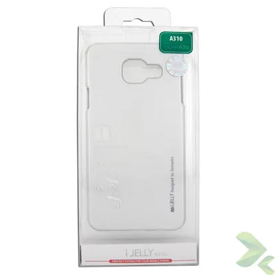 Obrázek produktu pro Mercury I-Jelly - Samsung Galaxy A3 pouzdro (2016) (stříbrná)