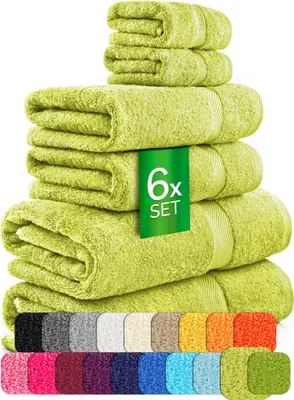 Produktbild von etérea Handtuch Baumwolle 6 teilige Set II