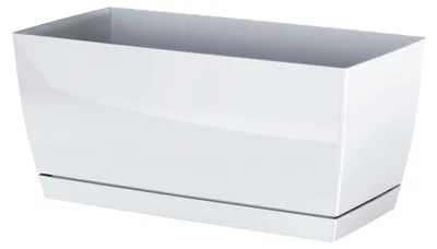 Productafbeelding van Kunststof opbergdoos 29 x 14,2 x 13,6 cm, Wit