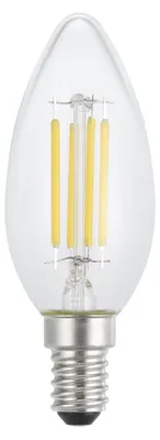 Produktbild von Eglo LED Lampe E14 C35 dimmbar 4W 470lm warmweiss 2700K Klar 117609