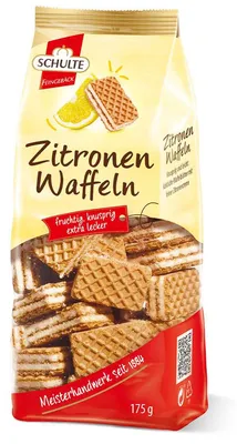 Obrázek produktu pro Schulte citronové vafle křupavé mini vafle 175g