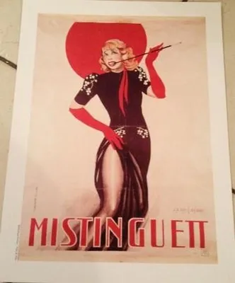 Immagine prodotto di Mistinguet - J.D. Van Laulaert - 24x30 cm Poster